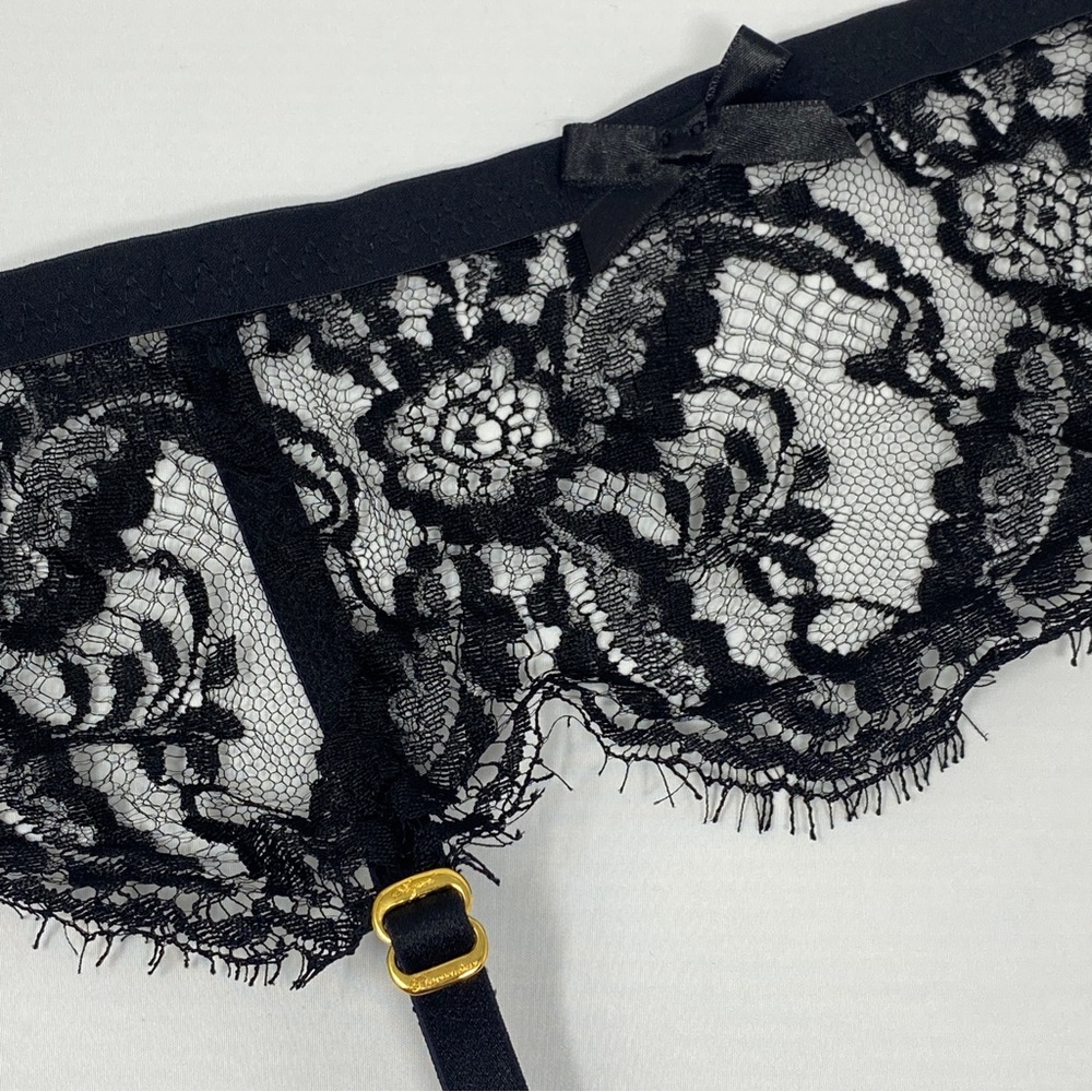 Agent Provocateur Kendall Black Suspender NWT - Picture 8 of 14